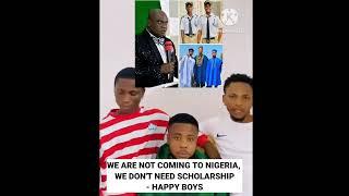 Happy Boys Say They're Not Coming Back To Nigeria, They Don't Need Apostle Chibuzor OPM Scholarship
