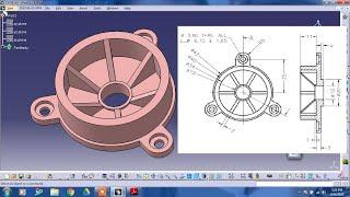 #CATIA V5 # TUTORIAL #Solid Modeling #Part Design