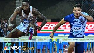 Grant Holloway gets back on track with 110m hurdles win in Florence | NBC Sports