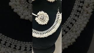 white pearl jewellery #zaincosmetics #shorts #viral