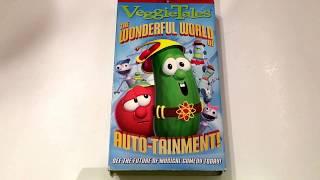 Veggie Tales * Wonderful World of Auto-Tainment * Animated Cartoon * VHS Movie Collection