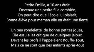 Keen'v - Petite Emilie (paroles).wmv