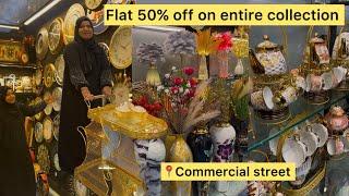 Flat 50% off on Home decor | Gifts & Crockery in Commercial Street Bangalore