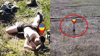 From Fear to Mercy: Ukrainian Soldier Surrenders to Russian FPV Drone Strike