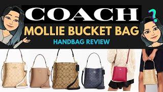 COACH MOLLIE BUCKET BAG REVIEW  MOLLIE HANDBAG REVIEW | Coach Addicts Coach Handbags