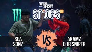 FUSION CONCEPT 2023 - TOP 10 - AKAMZ & JR SNIPER VS SEA SONZ