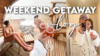 WEEKEND VLOG | Romantic Getaway, Sauna/Spa, F45 Strength Workout, Sunday Reset!