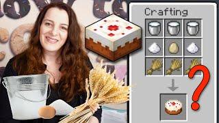 Does the MINECRAFT cake recipe work in real life? | How To Cook That Ann Reardon