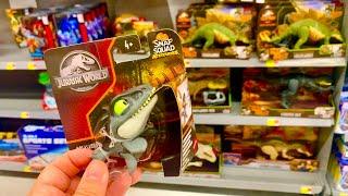 Jurassic World Toy Hunt - New 2022 Snap Squad Dinos - FamilyToyReview is BACK!