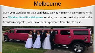 Luxurious Limousine Hire Melbourne at Hummer X Limousines