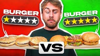 Le PIRE VS le MEILLEUR BURGER de UBER EATS 