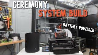 DJ Ceremony System - Battery Powered