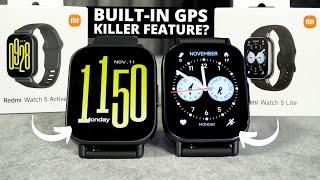 One of Them is the BEST Budget Smartwatch in 2024! Redmi Watch 5 Active vs Redmi Watch 5 Lite