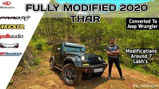 കണ്ടാൽ ജീപ്പ് wrangler പോലെ thanne | Fully Modified 2020 Mahindra Thar| Converted To Jeep Wrangler