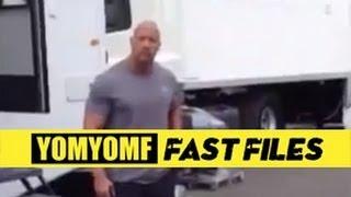 "FAST & FURIOUS 6" BTS Tyrese Calls Out The Rock