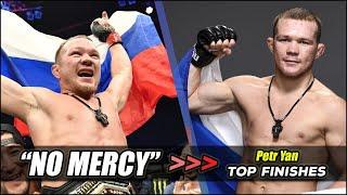 "No Mercy" Petr Yan Top Finishes | Petr Yan Highlights | Петр Ян основные моменты