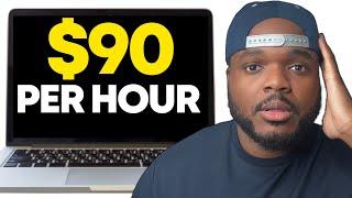 Easiest Work From Home Job for Beginners ($90/Hour) Make Money Online