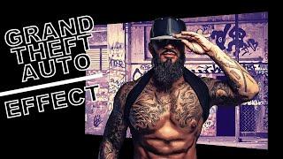 How To Create a Grand Theft Auto Effect in Photoshop | GTA 5 | Grand Theft Auto | Adobe Photoshop