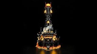 BriksMax Light Kit For Lego The Lord of the Rings: Barad-dur 10333