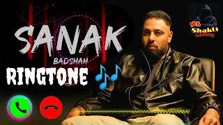 Badshah - SANAK Song ringtone #viral #badshah #shorts