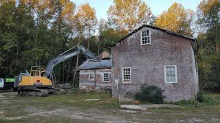 Tearing Down An Abandoned Church