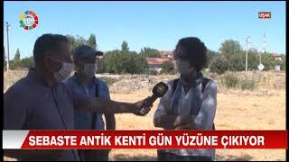 SEBASTE ANTİK KENTİ GÜN YÜZÜNE ÇIKIYOR