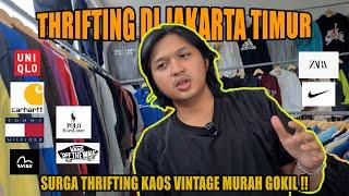 SURGA DUNIA THRIFTING BERBURU BARANG VINTAGE!! - THRIFTING DI JAKARTA TIMUR JATINEGARA