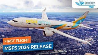 [MSFS 2024] FLIGHT SIMULATOR 2024 RELEASE! First Flight - Boeing 737 MAX｜Drawyah