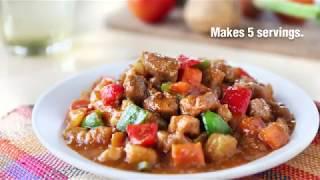 Pork Menudo using Mama Sita's Menudo/Afritada Mix