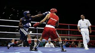 Athens-2004. 1/2 Final. Guillermo Rigondeaux (CUB)    (UZB) Bahodirjon Sultonov -54kg.