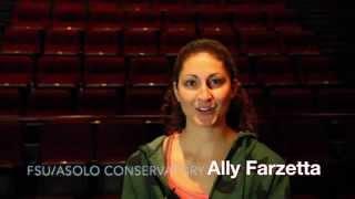 URTA Audition Advice from Ally Farzetta (Asolo Conservatory)