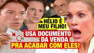 RESUMO ALMA GEMEA -  Hélio FILHO DA AGNES! Recupera pensão e acaba com Cristina e Raul!