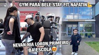 NEVAN NIA LORON PRIMEIRO BA ESCOLA | GYM | FAMILY VLOG