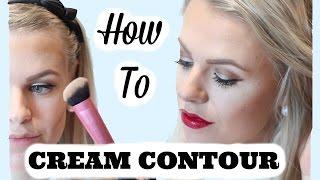 Cream Contour & Highlight Routine