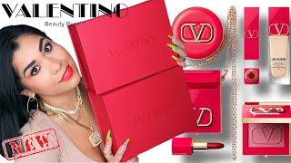 FULL FACE OF VALENTINO BEAUTY | review new makeup