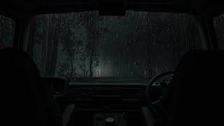  Immerse yourself in the Sound of Rain: Relaxing Night in the Camper Car