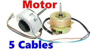 Motor de 5 cables. (3 Velocidades) - Como conectarlo - Parte 2