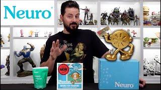 Neuro Gum Review and Neurogum Vinyl Figure Unboxing with Golden Ticket Surprise!