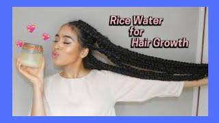 Extreme Hair Growth Treatment with Rice water #ricewaterforskin