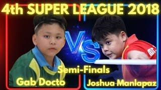 JOSHUA MANLAPAZ VS GAB DOCTO l 4TH SUPER LEAGUE NATIONAL FINALS 2018