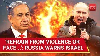 'Dramatic Consequences If...': Putin's Ultimatum To Netanyahu After Israel Attacks Syria