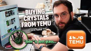 Buying crystals from Temu so you don't have to...