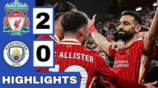 Liverpool vs Manchester City (2-0) Extended HIGHLIGHTS | Cody Gakpo & Mo Salah GOALS