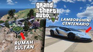 MISI EPIC MENCURI MOBIL LANGKA DI RUMAH SULTAN !!! GTA 5 MOD