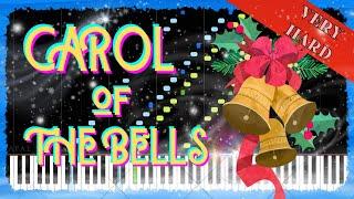 Carol of the Bells - VERY HARD Piano Tutorial