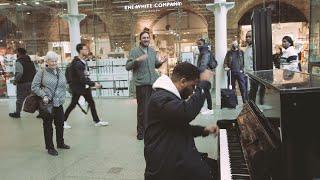 Classical Waltz brings JOY to train station | Under The Circus Tent - Karim Kamar