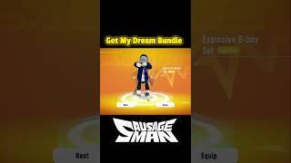  Unlocking My Dream Bundle: Explosive B Boy Set in SausageMan!  #shorts #sausageman #shortsfeed