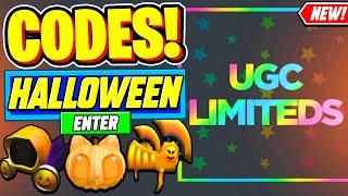 ️New️ ALL WORKING CODES For UGC Limited Codes In October 2024 - Roblox UGC Limited Codes 2024