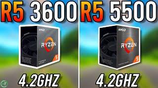 Ryzen 5 3600 vs Ryzen 5 5500 - Any Difference?