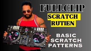 full Clip scratch.Best scratch rutien for beginner Dj's  #djfamilysweden #raneonescratch #fullclip